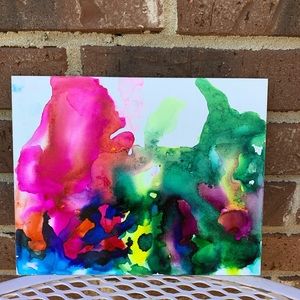 Small work of abstract art 8x10